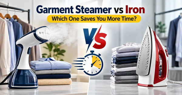 Garment Steamer vs Iron Which One Saves You More Time?