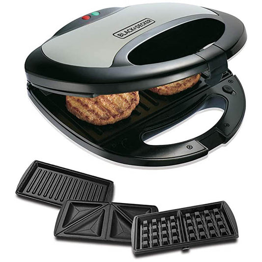 Black & Decker TS2090-B5 Waffle Sandwich Maker