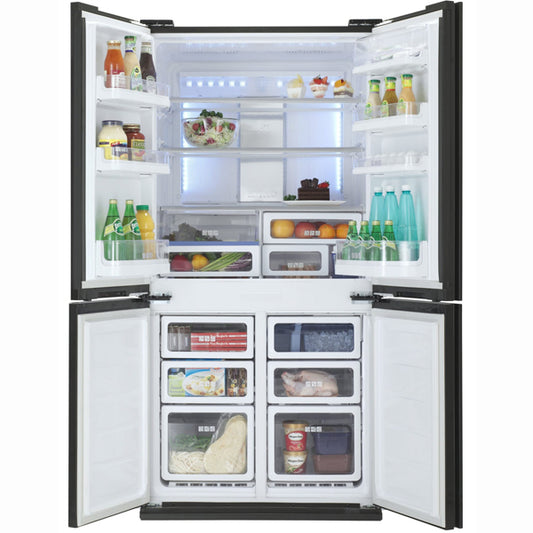 Sharp SJ-FS85-BK5 22Cft Top Mount Refrigerator