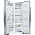 Bosch Series 4 American Side By Side Refrigerator KAI93VI30M 610L Silver (with anti-fingerprint)