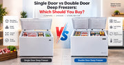 Single Door vs Double Door Deep Freezers