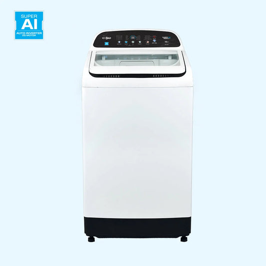 Super Asia 12 KG Top Load Washing Machine SA-812i Auto Inverter