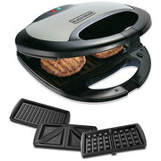 Black & Decker TS2090-B5 Waffle Sandwich Maker