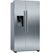 Bosch KAI93VI30M 610L Silver  Series 4 American Side By Side Refrigerator
