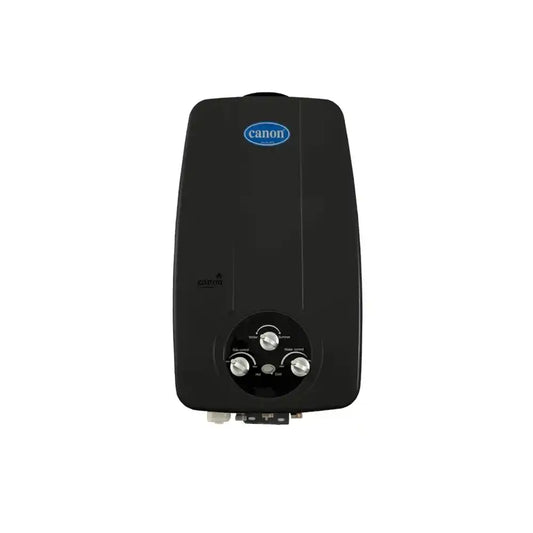 Canon 20D Dual Plus Black Instant Gas Geyser 10 Liters