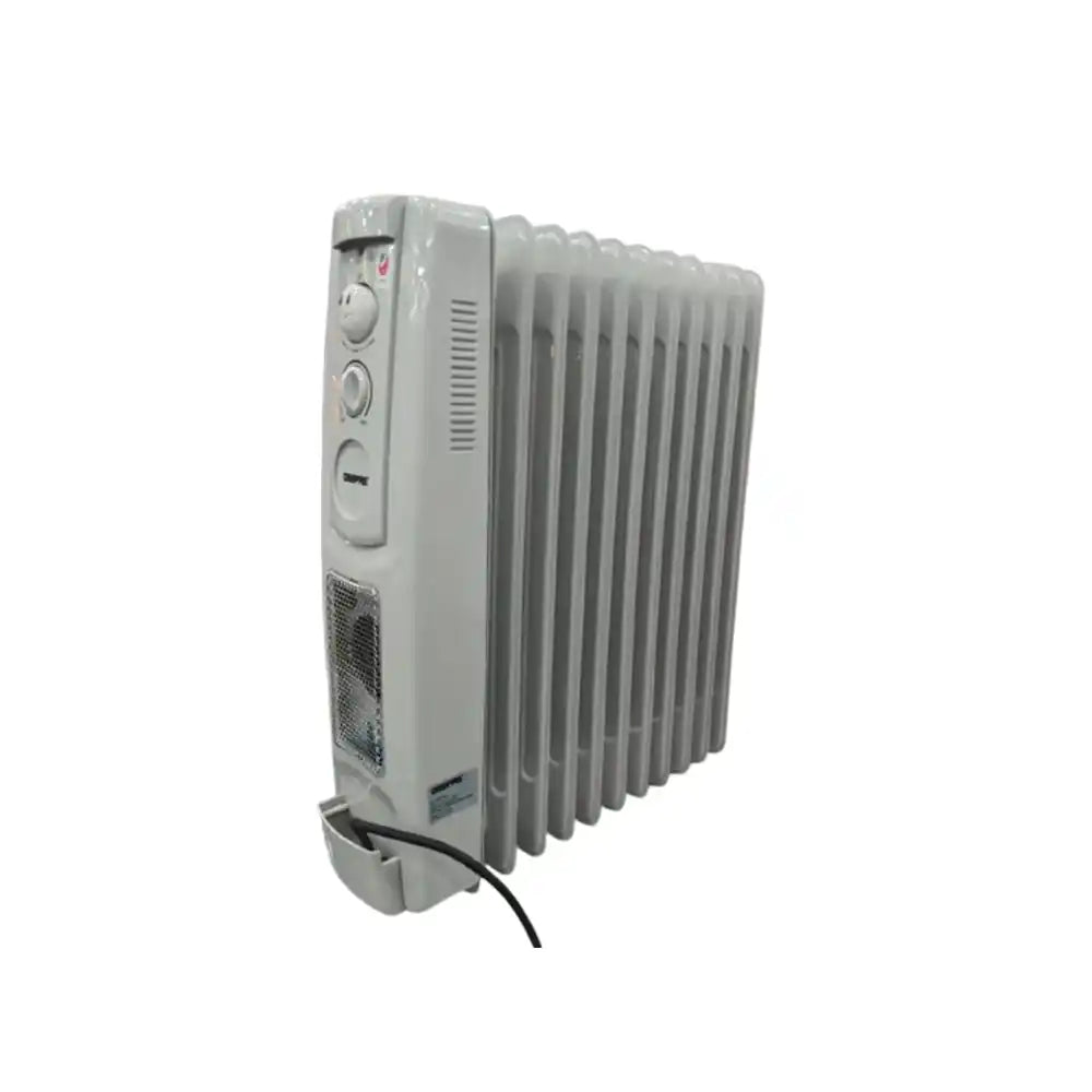 Geepas 11-Fin Portable Electric Oil-Filled Radiator Heater GRH91011P