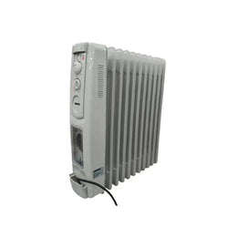 Geepas 11-Fin Portable Electric Oil-Filled Radiator Heater GRH91011P