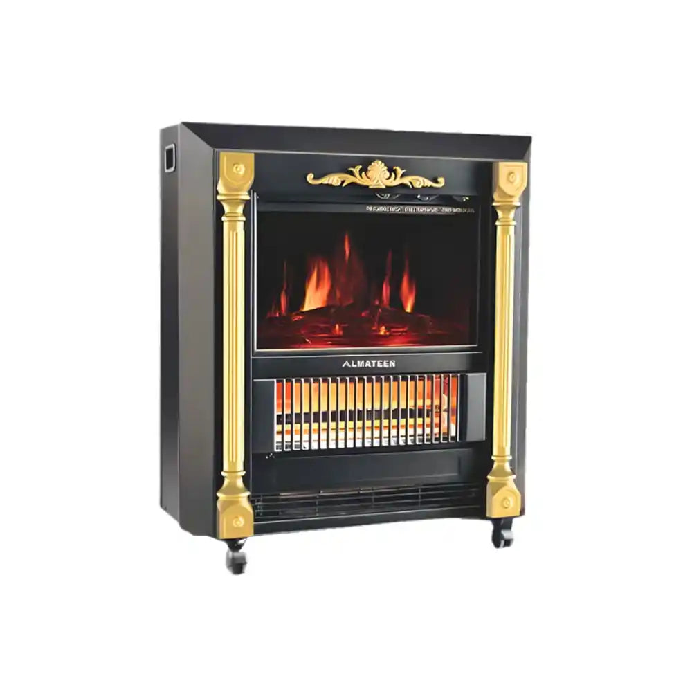 Geepas Electric Fireplace Heater GRH28579P