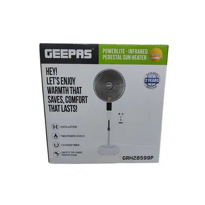 Geepas infrared pedestal sun heater GRH-28599P