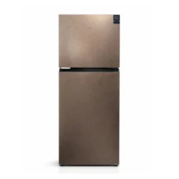 Haier HRF-346 IDGA Gold Glass Refrigerator
