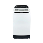 A white Super Asia 12 KG top load washing machine with a digital control panel on the top.