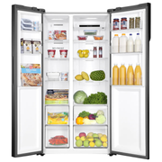 Haier Side By Side Refrigerator 20 Cuft HRF-622IBG