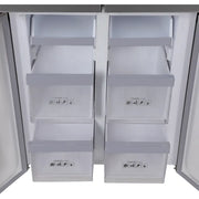 Dawlacer DMD-7950GD 22 CFT Side By Side Inverter Refrigerator