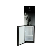 PEL PWDGD-525 2 Taps Curved Glassdoor Grey Blaze Water Dispensor
