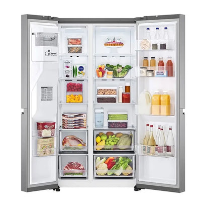 LG 21 CFT Side by Side No Frost Refrigerator GR-267SLRL
