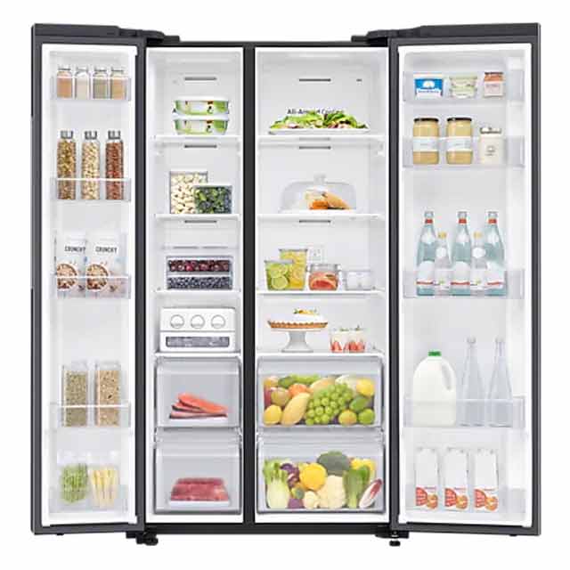 Samsung Refrigerator RS62R5001B4 Side by Side