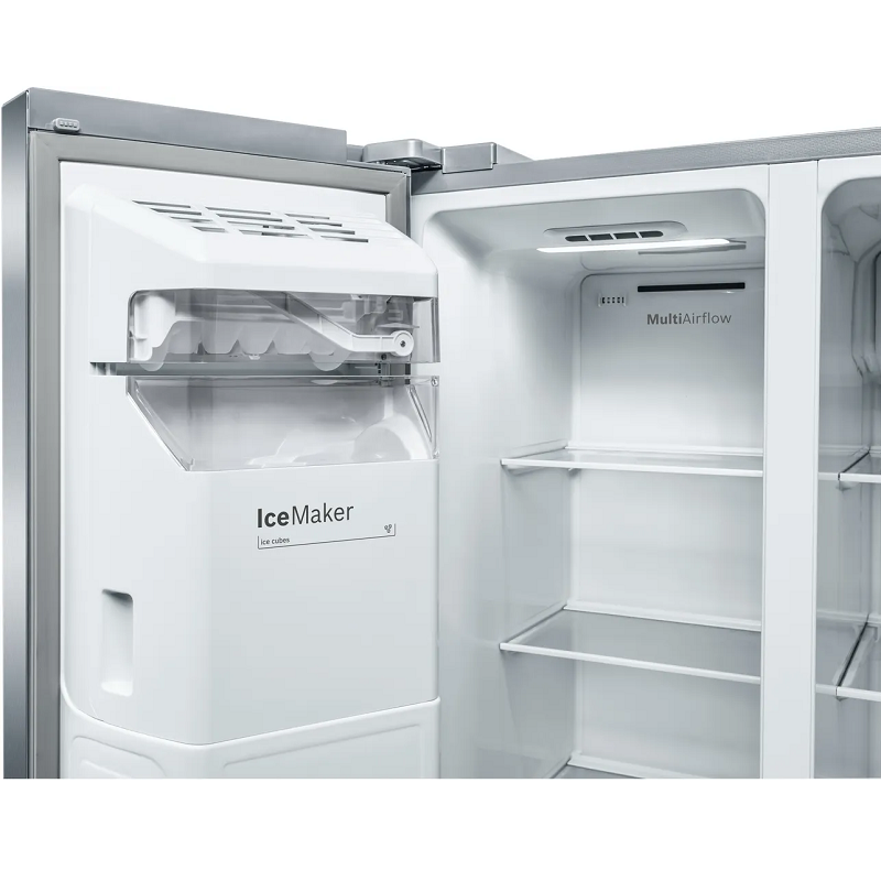 Bosch Series 4 American Side By Side Refrigerator KAI93VI30M 610L Silver (with anti-fingerprint)