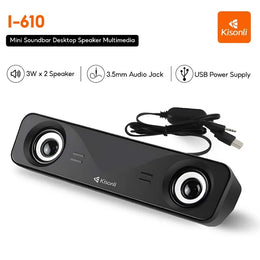 Kisonli I-610 USB Home Theater Soundbar Speaker
